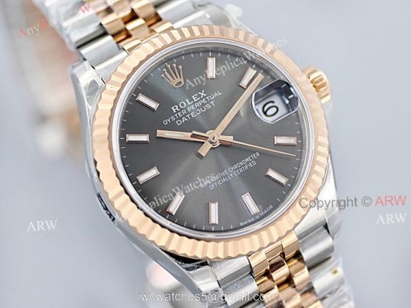 1:1 EWF Rolex Rhodium Datejust 31mm Super Clone Rolex Watch 2