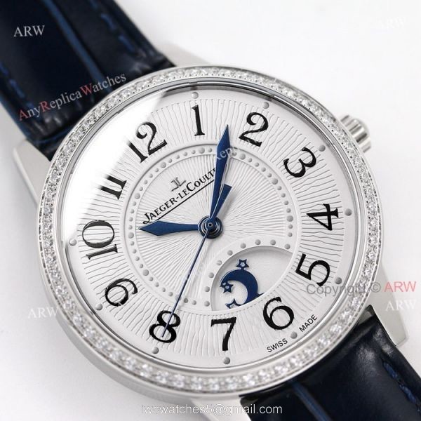 GF Jaeger Lecoultre Rendez-Vous Ladies Replica Watch 34mm With Diamonds Bezel 2