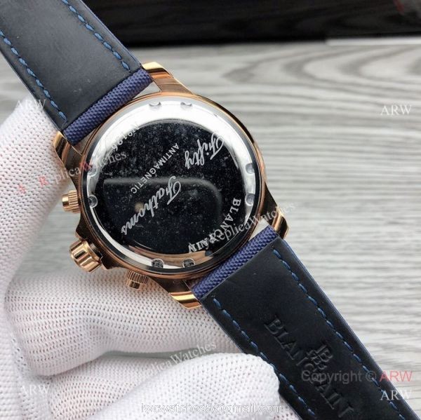 New! Copy Blancpain Fifty Fathoms VK Chronograph Watch 5085F 2