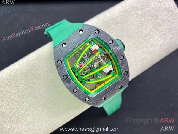 Super Clone Richard Mille Rm 59-01 Yohan Blake Tourbillon Carbon Case 2