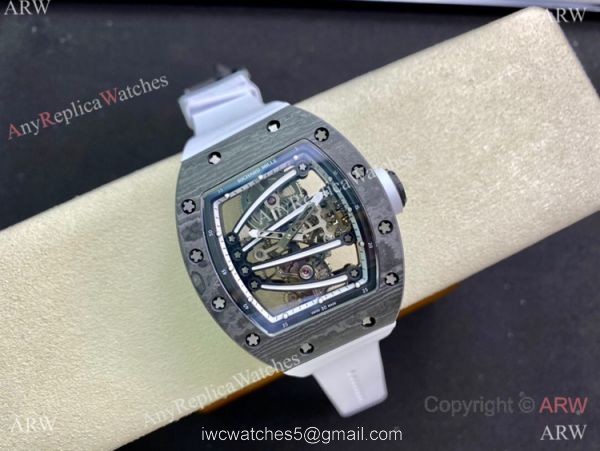 Super Clone Richard Mille Rm59-01 Tourbillon Yohan Blake Watch Carbon 42mm 2