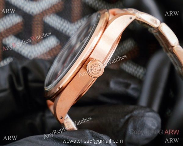 2021 New! Copy Tudor Rotor Self winding Rose Gold 42 Watch Vintage Tudor Wrist 2