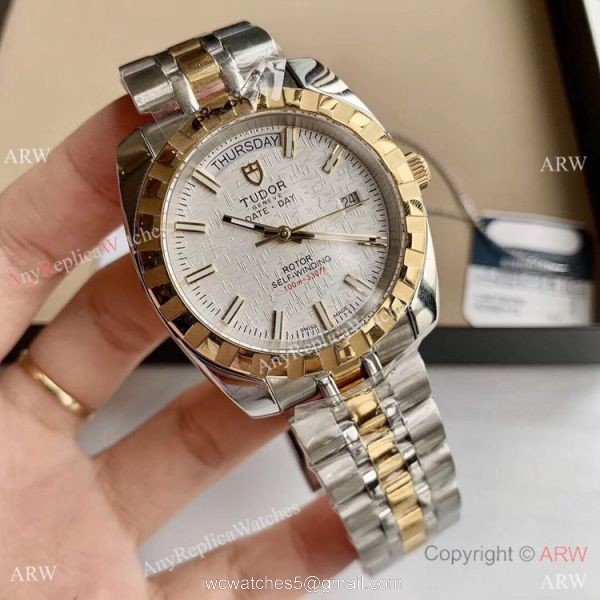 Copy TUDOR Glamour Date+Day Watch m56000 White Dial Watches 2