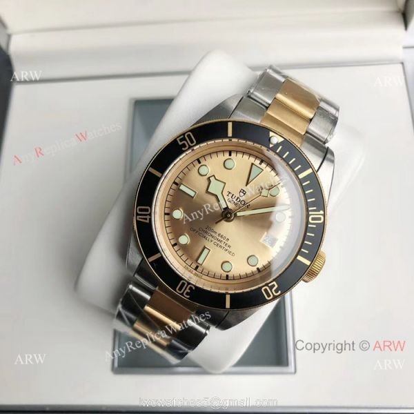 GD Factory Tudor Heritage Black Bay 8215 Watch 41mm Champagne Dial 2