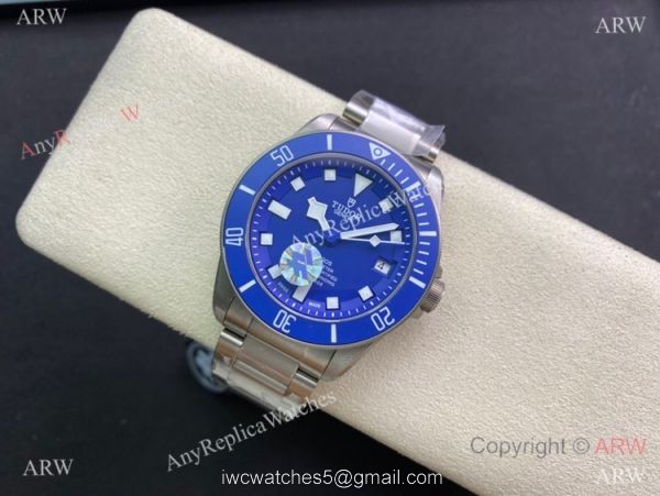 ZF Factory Tudor Pelagos Titanium Automatic Blue Dial Mens Watch Cal.2824 Movement 2