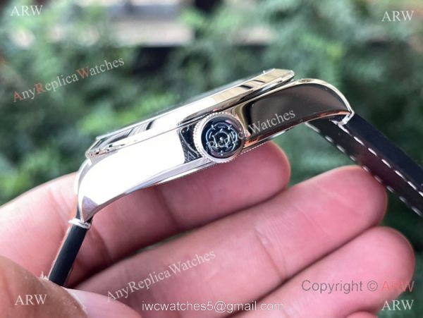 Swiss Tudor Black Bay 41 Watch Cal.2824 Silver Dial Brown Leather Strap 2