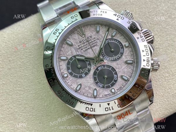 TW Factory Rolex Cosmograph Daytona Meteorite 7750 Chronograph Watch 40mm 904L Stainless steel 2