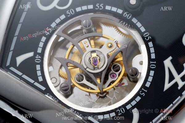 AB Factory Franck Muller Cintree Curvex Imperial Tourbillon Watch Ss Black Dial 2