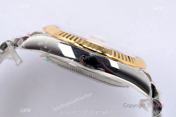 (EW)2021 New Rolex Datejust 36 Gold Palm Face Jubilee Strap Watch Swiss 3235 Movement 2