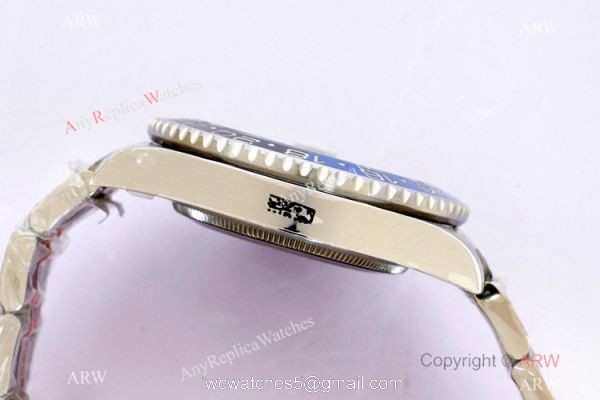 (EW)Swiss Copy Rolex GMT-Master II ew 3186 Watch 116710 Stainless Steel Oyster Batman Bezel 2
