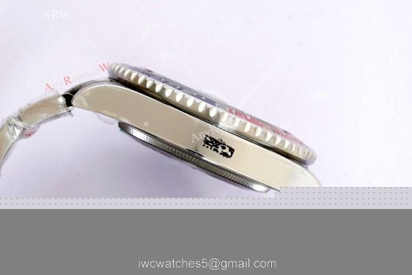 (EW)Swiss 3186 Rolex GMT-Master II Pepsi Watch 116719 Stainless Steel Case 2