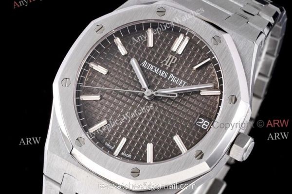 15500 AP Royal Oak ZF Factory Clone Watch With Grey Dial For Men 2