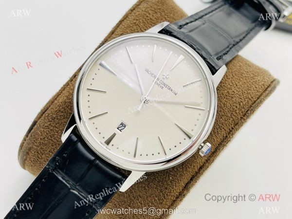 MK Factory V4 Vacheron Constantin Patrimony 9015 Watch White Dial 2