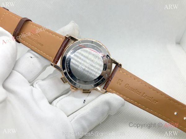 Best Vacheron Constantin Geneve Chronograph Watch Rose Gold 2
