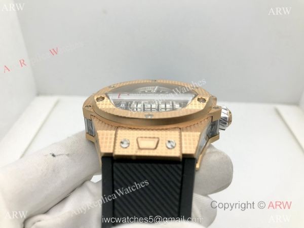 Copy Hublot Big Bang MP-11 Watch Automatic New Rose Gold Case 2