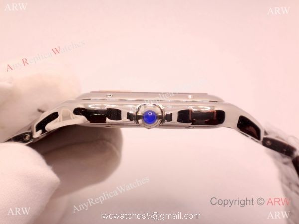 AAA Quality Copy Panthere De Cartier Quartz Watch 38mm Stainless Steel 2