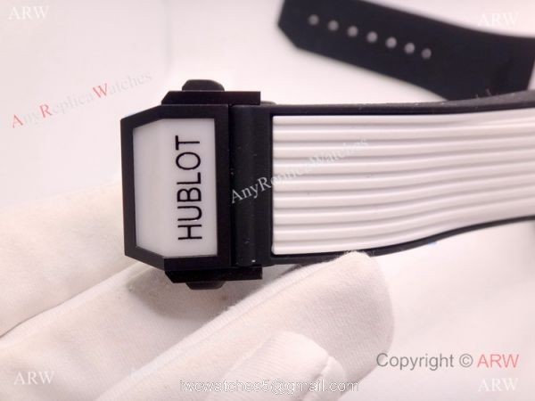 Super Clone Hublot Big Bang Unico White Ceramic Men Watch HUB1220 Movement 2