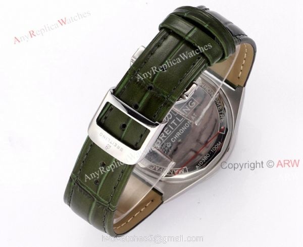 Buy Breitling Chronomat For Women Replica Watches Green Dial 2