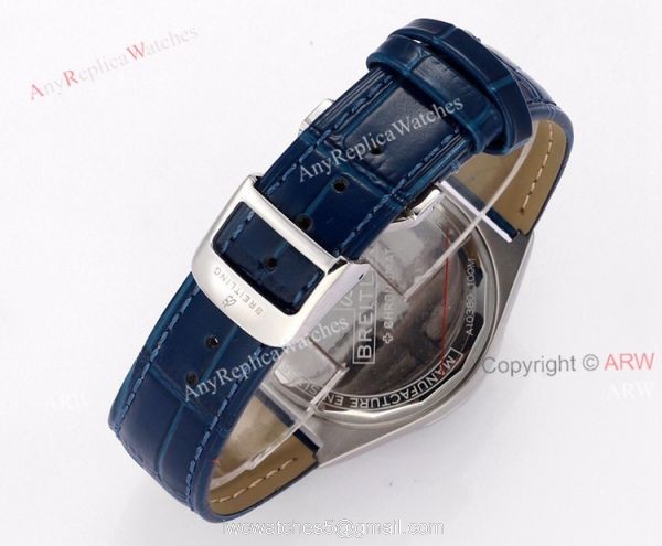 New Breitling Womens Chronomat South Sea Blue Dial Replica Watch 36mm 2