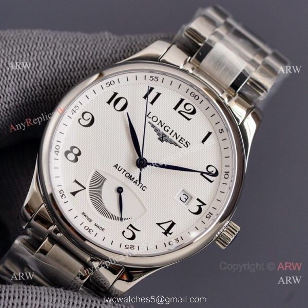 Swiss Replica Longines Master Power Reserve 38 Stainless Steel Watch 2824 Movement 2