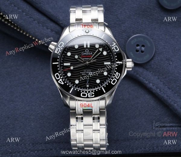 Swiss Quality Omega Seamaster 300m Stainless Steel 42mm Watch Citizen Movement 2