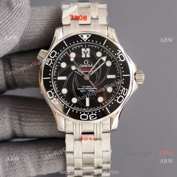Swiss Quality Omega Seamaster James Bond Limited Edition 300m Watch 8215 Two Tone Case 2