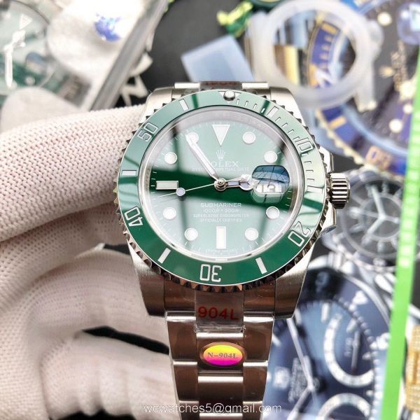 Rolex Submariner Green Dial 40MM Supper Luminous 8215 Watch 2