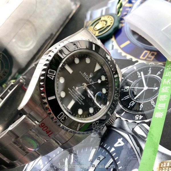 Rolex Submariner Black Dial 40MM Supper Luminous 8215 Watch 2