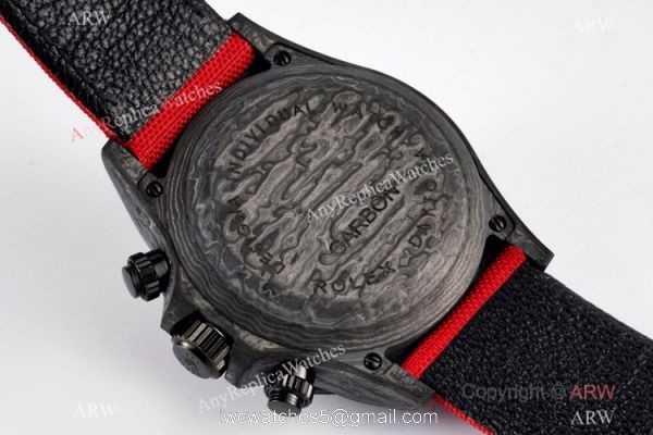 Super Clone Rolex Diw Daytona 4130 NOOB Black Forged Carbon Watch New Model 2