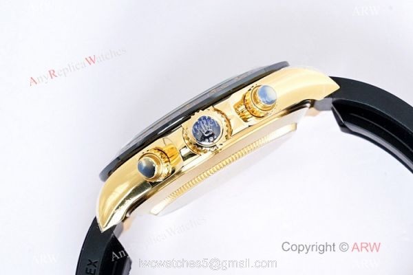 (EW) Swiss Copy Rolex Cosmograph Daytona MeteoriteGold 116518ln EWF 7750 Watch 40mm for Men 2