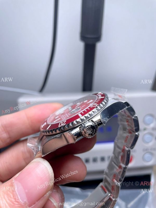 New 2021 Swiss Rolex Blaken Submariner Red Swiss 3135 Watch 904L Stainless Steel 40mm 2