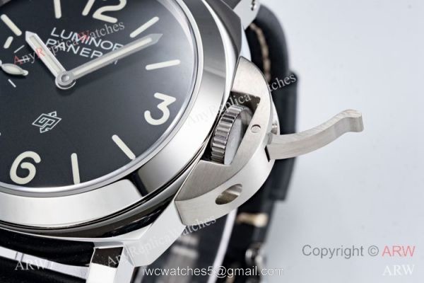 HW Factory Panerai PAM1084 Luminor Base Logo Watch Black Dial Stainless Steel 2