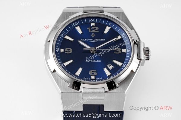8 Factory Clone Vacheron Constantin Overseas 47040 Watch Stainless Steel Bucherer Blue 42mm 2