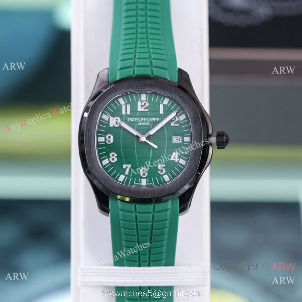 Swiss Quality Citizen 8215 Patek Philippe Aquanaut Watch Purple Rubber Strap 2