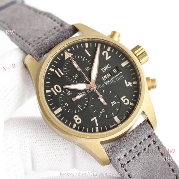 ZF Swiss IWC Pilots Chronograph 10 Years of MR PORTERo Edition IW387907 watch 2022 New 2