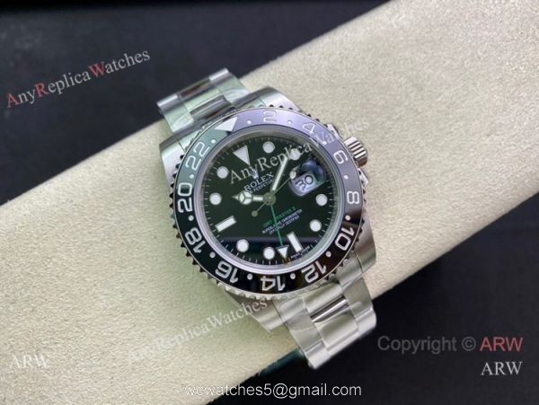 (JVS) Rolex GMT Master II 116710ln Watch JVS Factory 3186 Movement 904l Stainless Steel 2