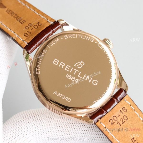 Swiss Copy Breitling Premier DayDate Automatic Watch Rose Gold 40mm 2