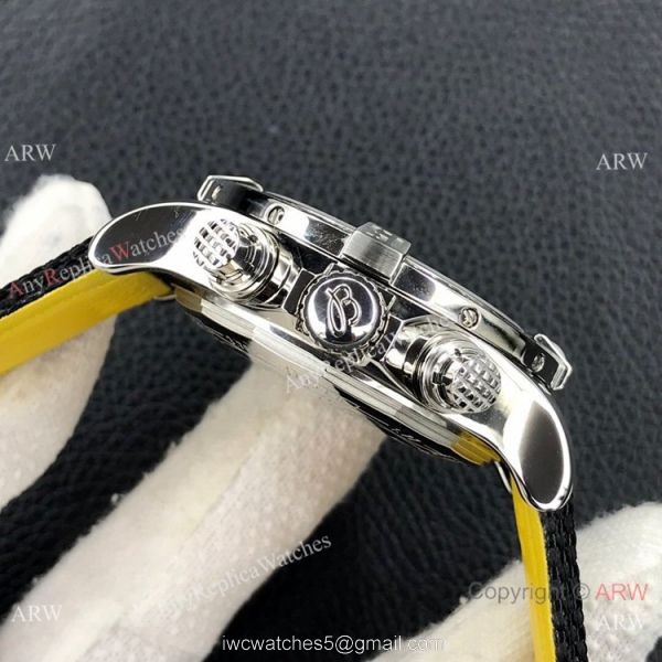 Grade AAA Copy Breitling Avenger II Chronograph Asian 7750 Watch Black Military Strap 2