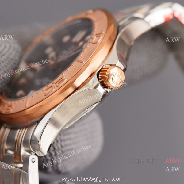 Swiss Quality Omega Seamaster Nekton Edition Diver 300m Watch Two Tone Rose Gold 2