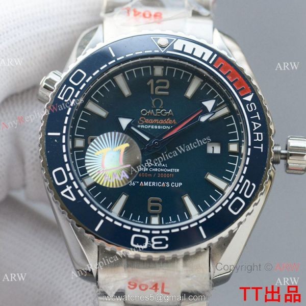 Swiss Quality Omega Seamaster Planet Ocean Watch Citizen 8215 Black Ceramic Bezel 2