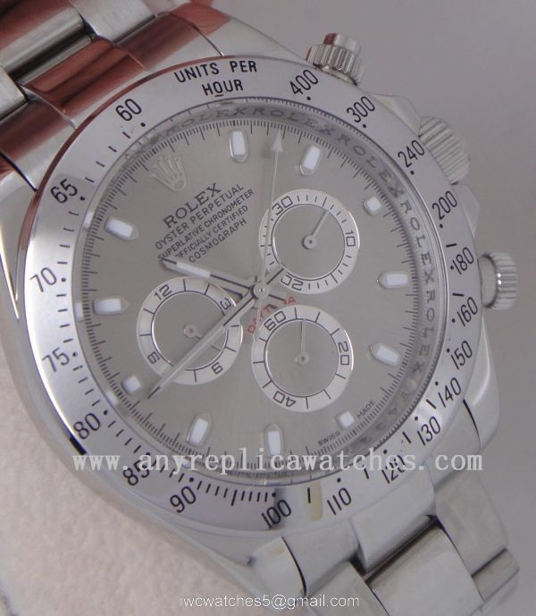 Rolex Daytona Watch SS Gray Dial 40MM Replica Rolex 2