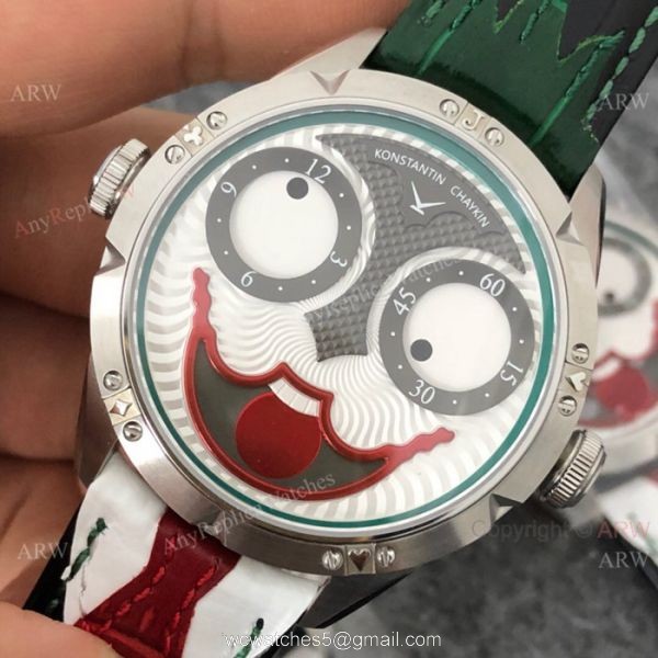 New Copy Konstantin Chaykin Joker Automatic watch SS Clown Face 2