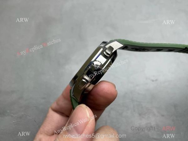 Grade AAA Copy Patek Philippe Aquanaut Chrono 42mm Watch 5968g Green Version 2