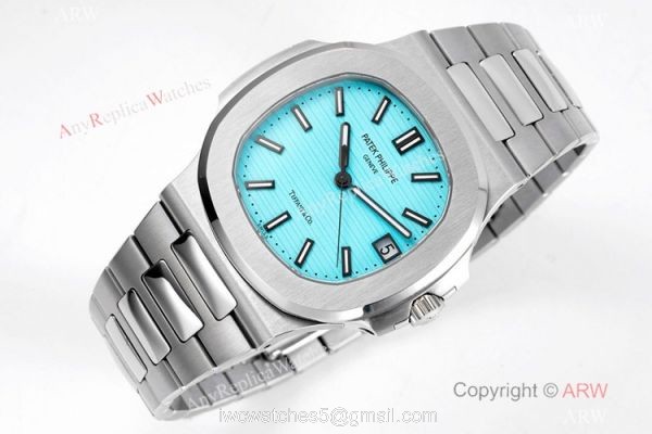 PPF Factory Swiss Patek Philippe Nautilus Tiff any 170th anniversary limited edition Watch 40mm 2