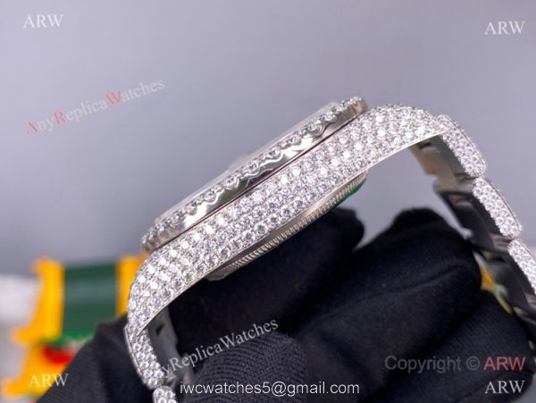 Iced Out Rolex Datejust II Middle East Arabic Watch 2836 Movement 2