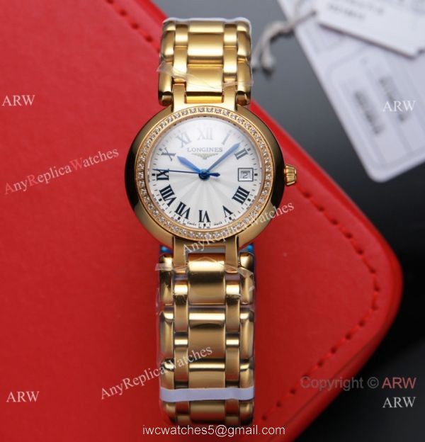 Swiss Quality Longines PrimaLuna Two Tone Roman Watch for Lady 2