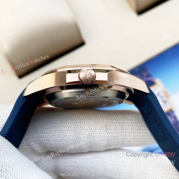 Swiss Quality Copy Patek Philippe Aquanaut Citizen Watch Rose Gold Case 2