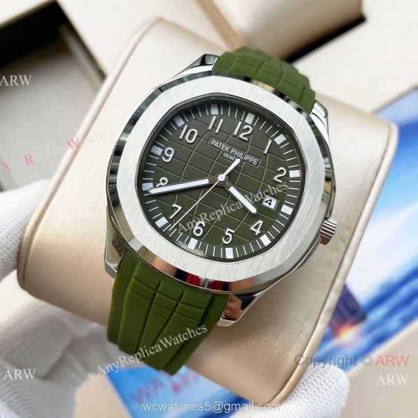 Swiss Quality Patek Philippe Aquanaut Citizen 8215 Copy Watch Gray Dial 2