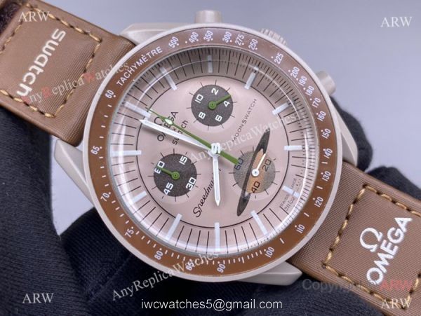 2022 new! AAA Replica Swatch x Omega &8216;Mission Mercury Moonswatch Bioceramic Case Swiss Quartz 2