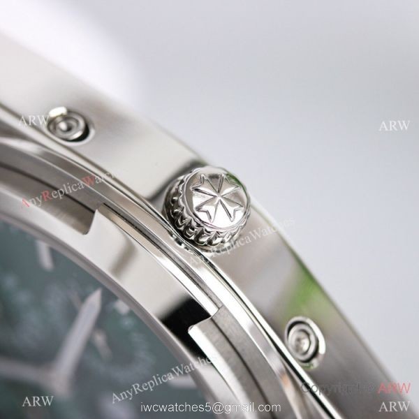 Swiss Vacheron Constantin Overseas 4300v Perpetual Calendar Watch Olive Green Dial 41.5mm 2